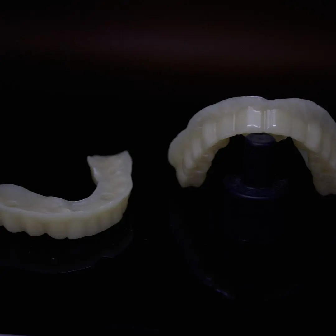 Multilayer PMMA esthetic try-in for an All-on-4 case